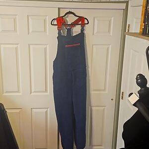 NWOT Mens fuzzy overalls